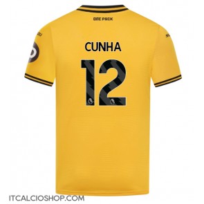 Wolves Matheus Cunha #12 Prima Maglia 2024-25 Manica Corta